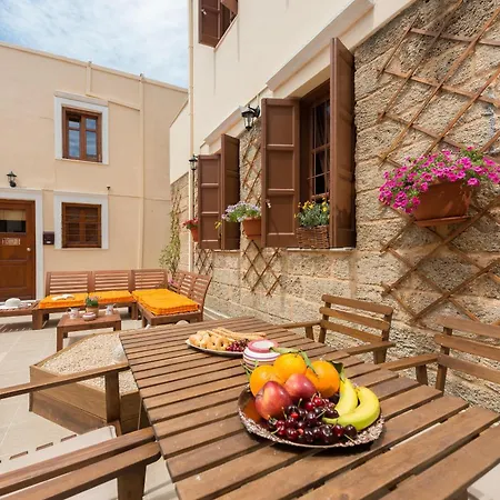 Ferienwohnung 3 Charites Old Town Rhodes City Exterior foto